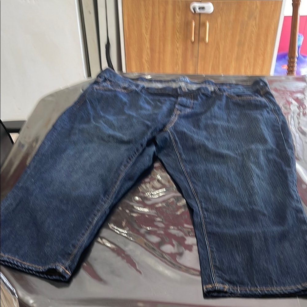 Men's Blue Denim Shorts